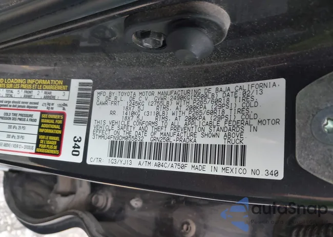 3TMMU4FN9DM055632: 43444621