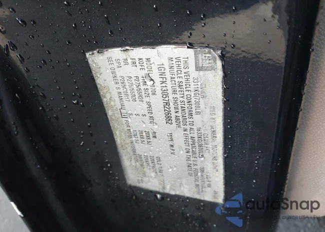 1GNFK13057R226862: 43444785