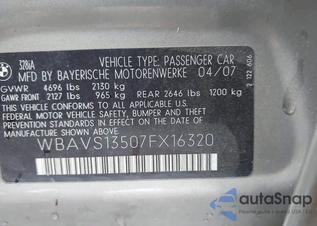 WBAVS13507FX16320: 43444252