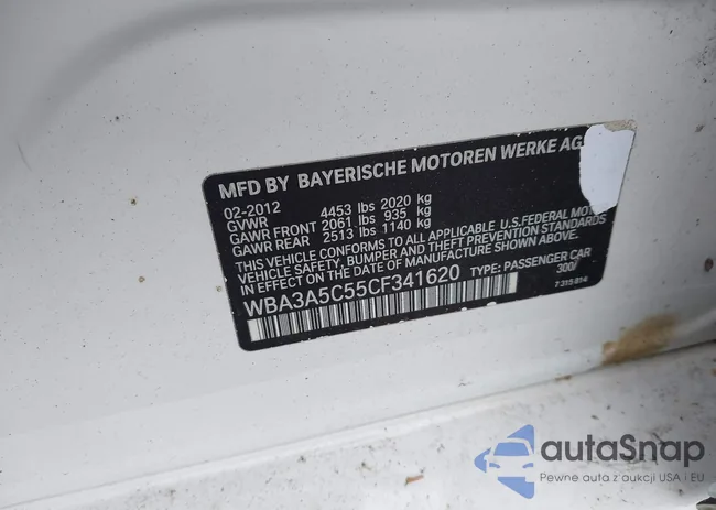 WBA3A5C55CF341620: 43444338