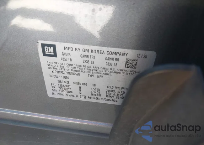 KL79MPSL7MB107520: 43445755