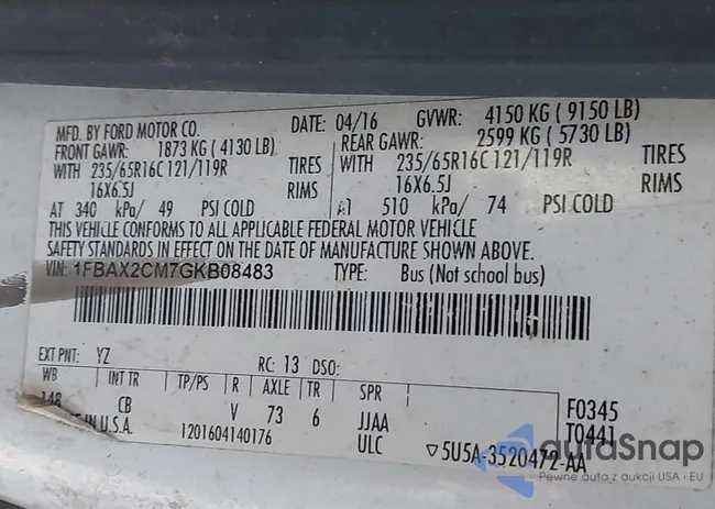 1FBAX2CM7GKB08483: 43445843