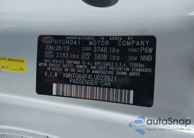 KMHTG6AF4LU023921: 43445895