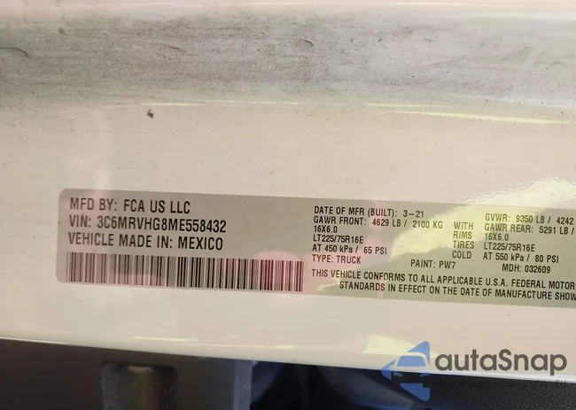 3C6MRVHG8ME558432: 43446048