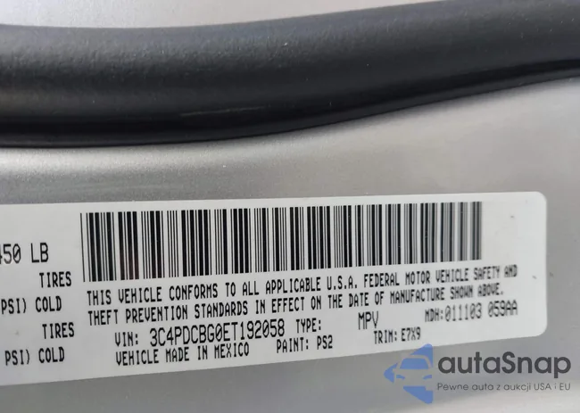 3C4PDCBG0ET192058: 43446126