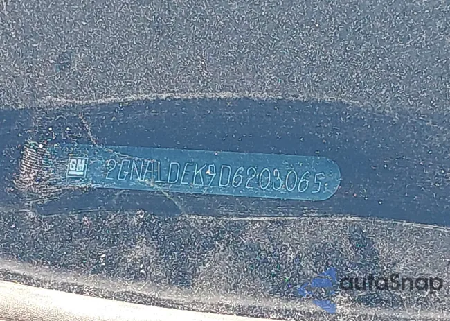 2GNALDEK9D6203065: 43445153