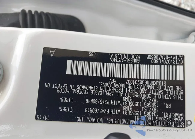 5TDJKRFH6GS231007: 43445205