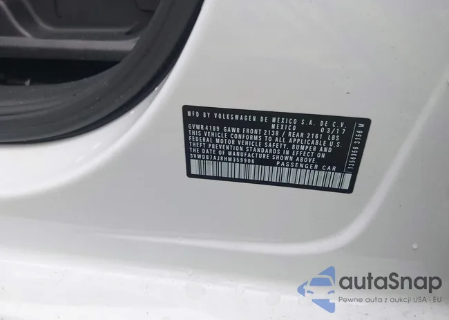 3VWDB7AJ8HM359906: 43445274