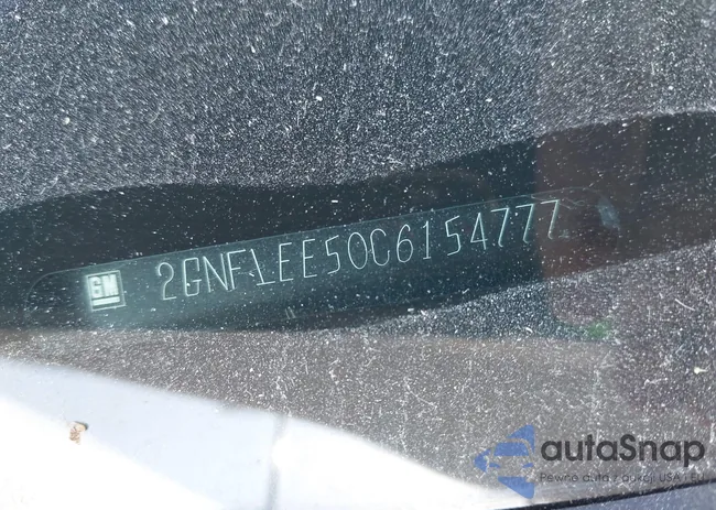 2GNFLEE50C6154777: 43445448