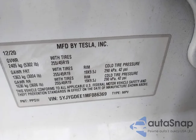 5YJYGDEE1MF086369: 43445531