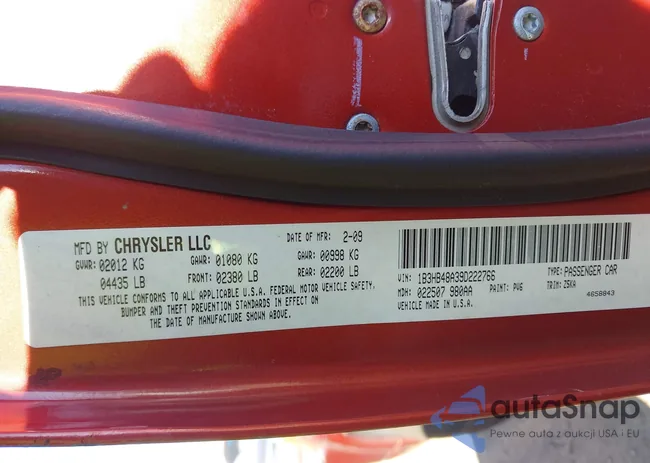 1B3HB48A39D222766: 43446903