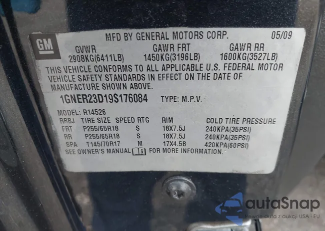 1GNER23D19S176084: 43446174