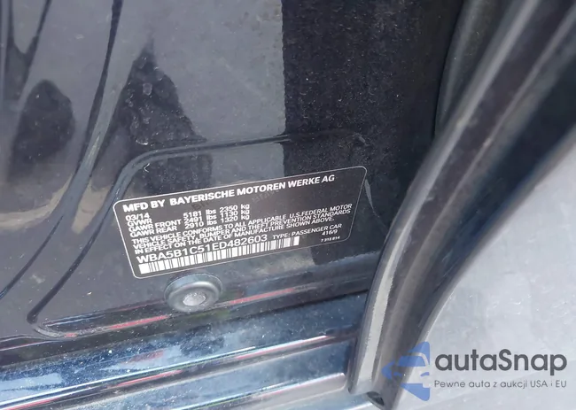 WBA5B1C51ED482603: 43446526