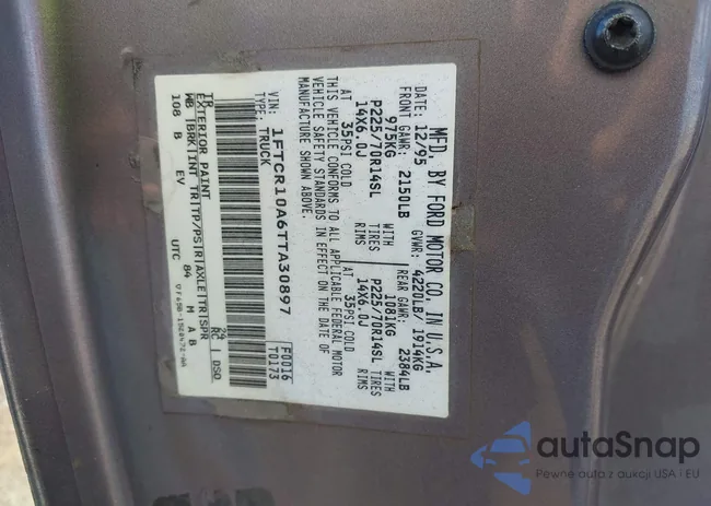 1FTCR10A6TTA30897: 43446533