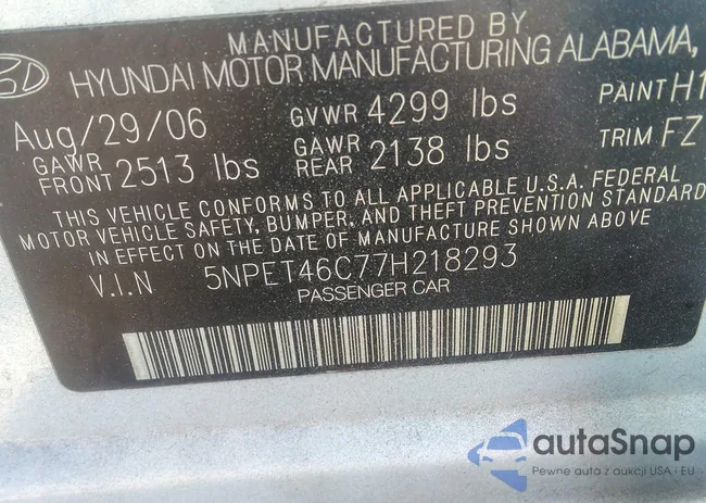 5NPET46C77H218293: 43447767