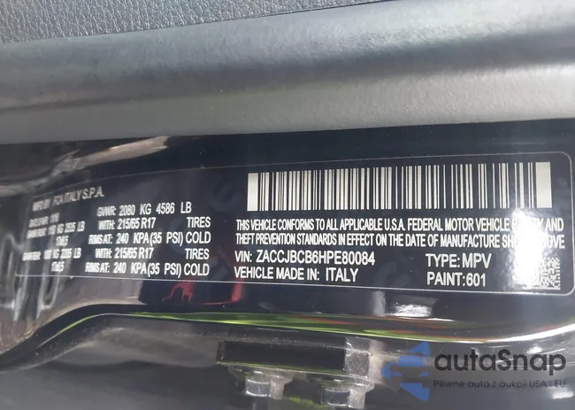 ZACCJBCB6HPE80084: 43448014