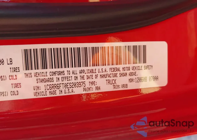 1C6RR6FT0ES203975: 43448085