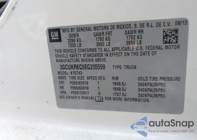 3GCUKREC6EG205599: 43448096