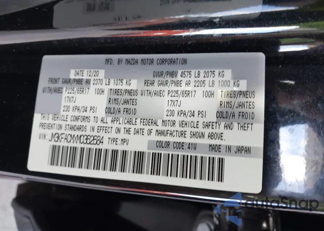 JM3KFACMXM0362684: 43448110