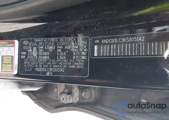 KNDCB3LC3K5305142: 43447205