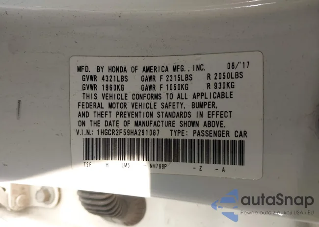 1HGCR2F59HA291087: 43448583