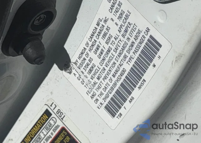 2HGFG3B59FH524690: 43448939