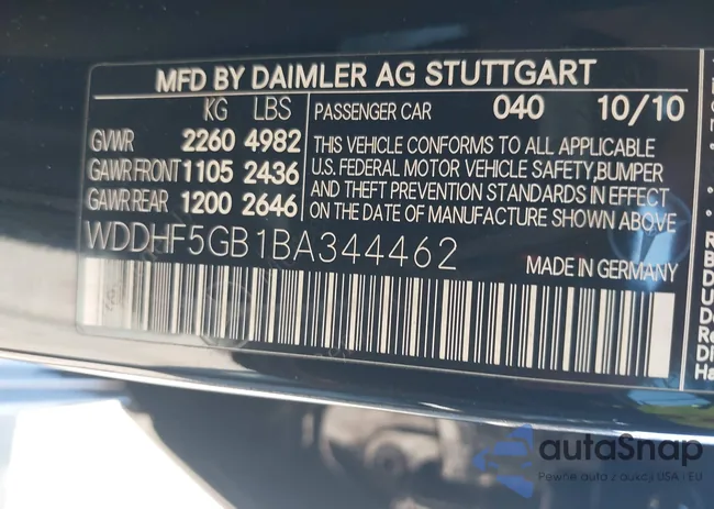 WDDHF5GB1BA344462: 43449004