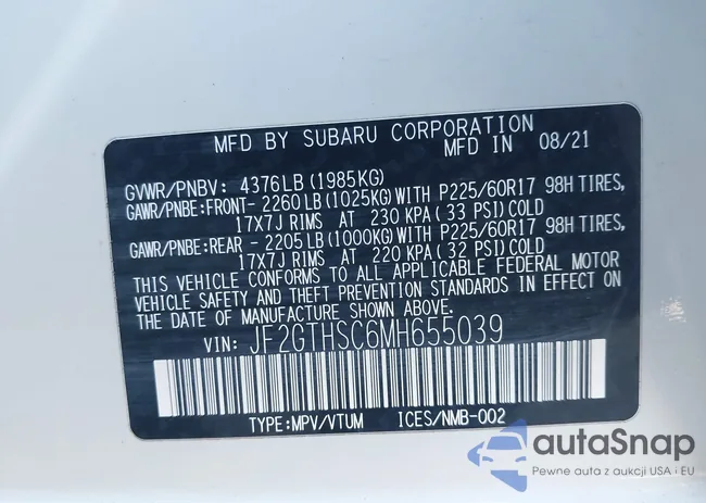 JF2GTHSC6MH655039: 43448227