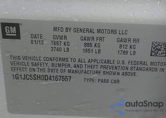 1G1JC5SH0D4167557: 43449749