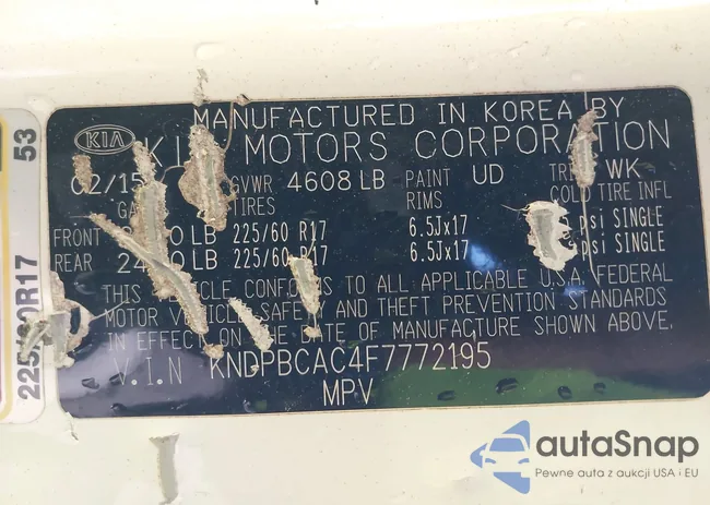 KNDPBCAC4F7772195: 43449776