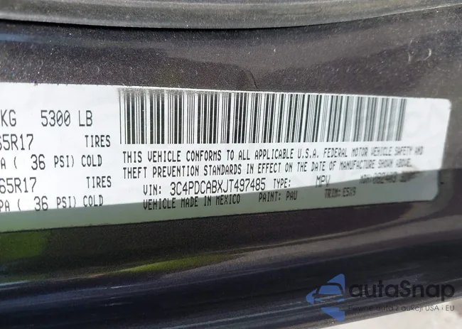 3C4PDCABXJT497485: 43449918