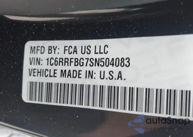 1C6RRFBG7SN504083: 43450061