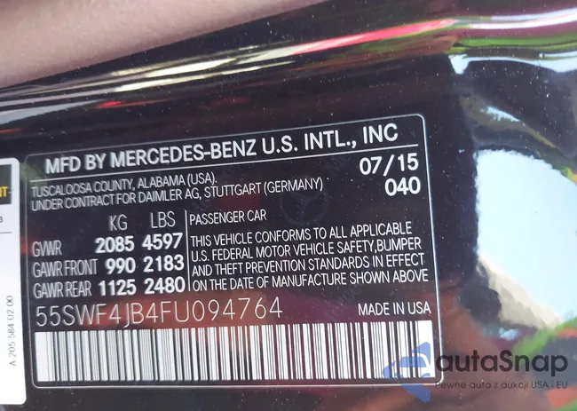 55SWF4JB4FU094764: 43449207