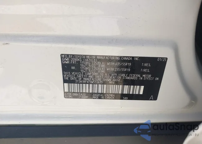 2T3A1RFV7SW513415: 43450751