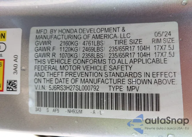 5J6RS3H27SL000792: 43451063