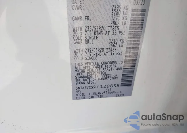 5N1AZ2CS5PC129858: 43451089