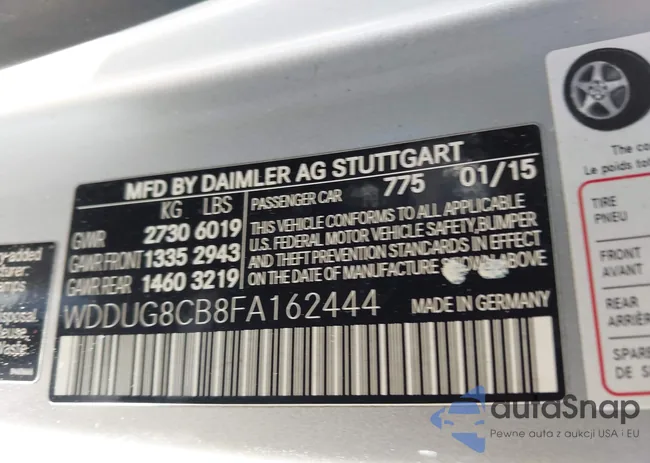 WDDUG8CB8FA162444: 43450194