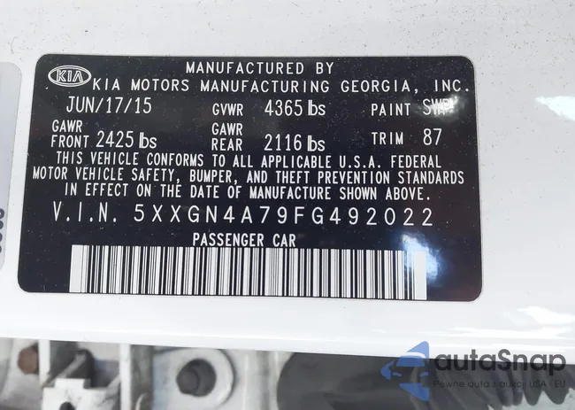 5XXGN4A79FG492022: 43451566