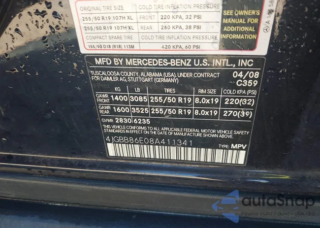 4JGBB86E08A411341: 43451601