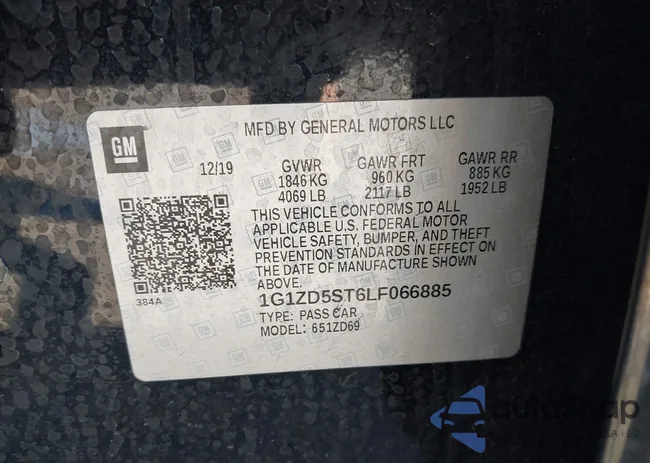 1G1ZD5ST6LF066885: 43451803