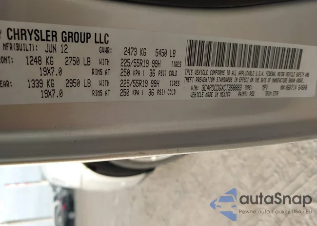 3C4PDCDGXCT368883: 43451971