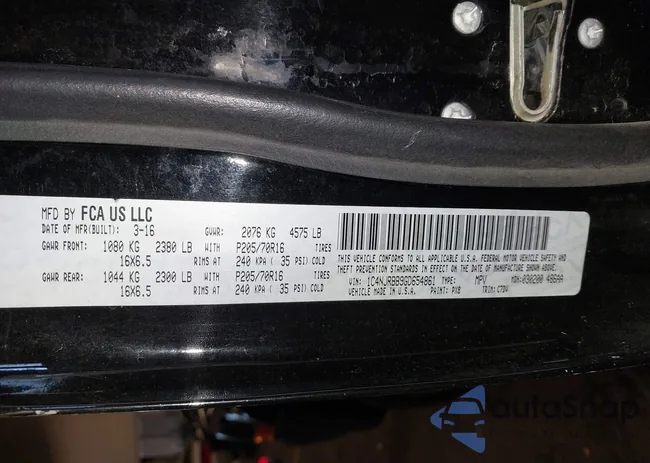 1C4NJRBB9GD654861: 43451365