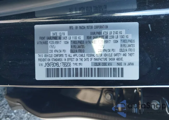 JM3KFBCM6L1766208: 43452629