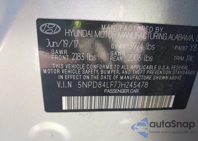 5NPD84LF7JH245478: 43452662