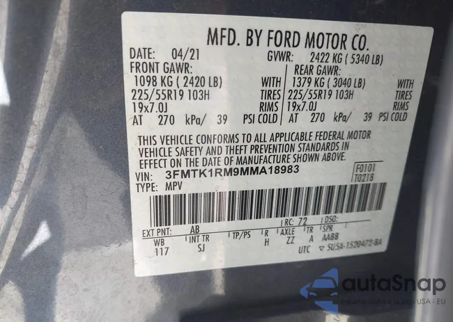 3FMTK1RM9MMA18983: 43452705