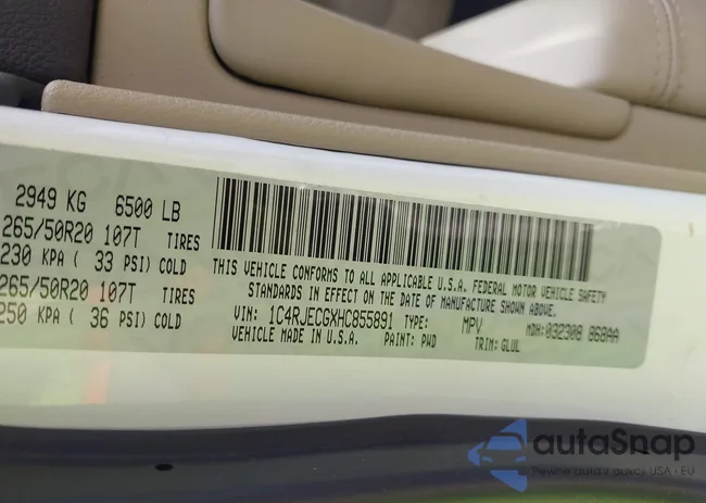 1C4RJECGXHC855891: 43452329