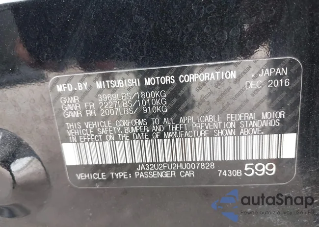 JA32U2FU2HU007828: 43452418