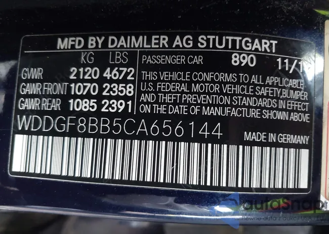 WDDGF8BB5CA656144: 43453732