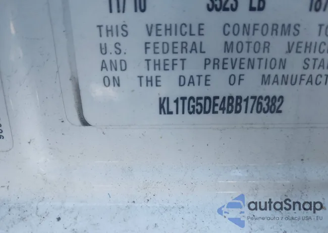 KL1TG5DE4BB176382: 43453874