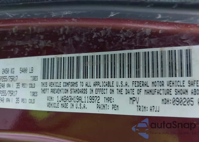 1J4BA3H19AL119972: 43453928